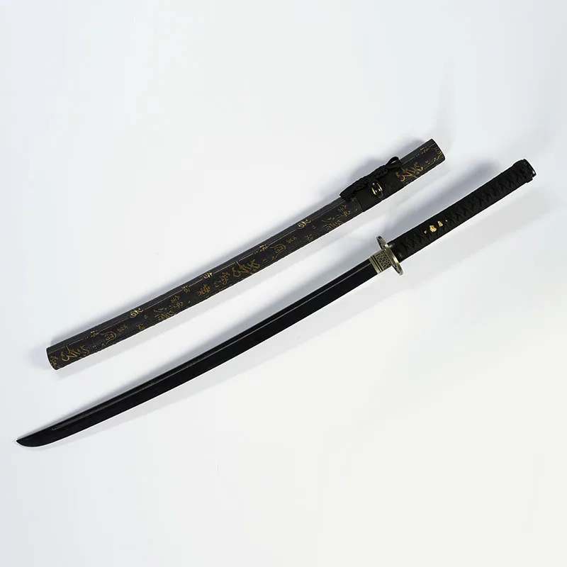 103 cm/40.56in Samurai Spada Modello di Bambù Puntelli Armi Periferiche Anime Cosplay Con Guaina Giocattoli Di Compleanno Ornamenti Da Collezione