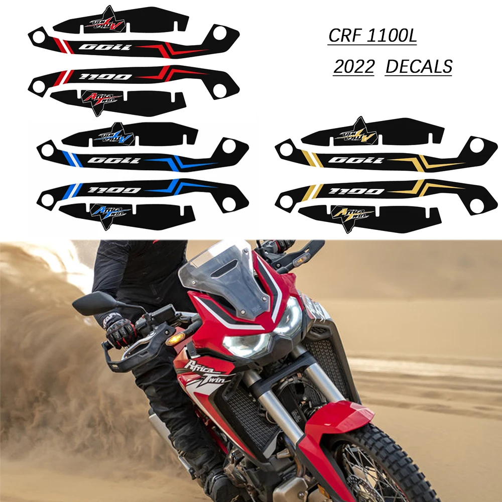 For HONDA Africa Twin CRF 1100L 2020 CRF 1100 L Adventure Motorcycle Original Handguard Extended Protect Stickers Applique