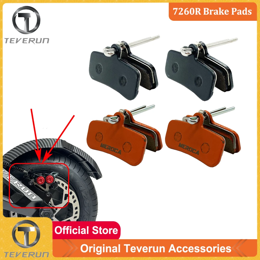 Teverun 4 Piston Hydraulic Brake Pad Suit 2024 Teverun 7260R Teverun Fighter 11+ 4 Piston Hydraulic Brake Pad Teverun Parts