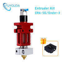 CR-6 SE All Metal MK8 Extruder Hotend Kit with Thermistor Heater 0.4mm Nozzle Heating Block J-head hot end For Creality Ender 3