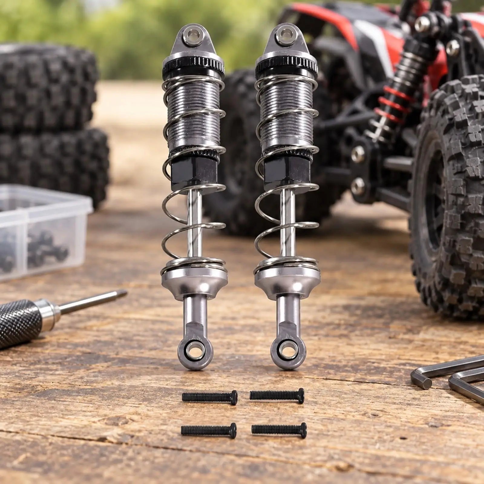 Hydraulic Damper Anodized 1/12 Scale RC Shock Absorber
