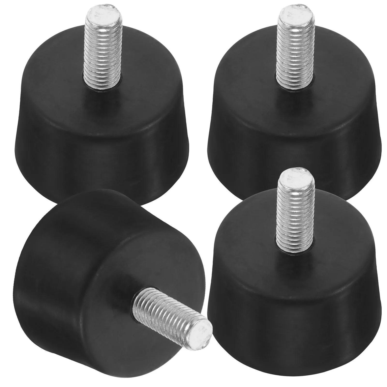 

4pcs Rubber Feet Shock Absorber Adjustable Leveling Feet For Furniture Table Chair Cabinet Sofa Durable Floor Protection