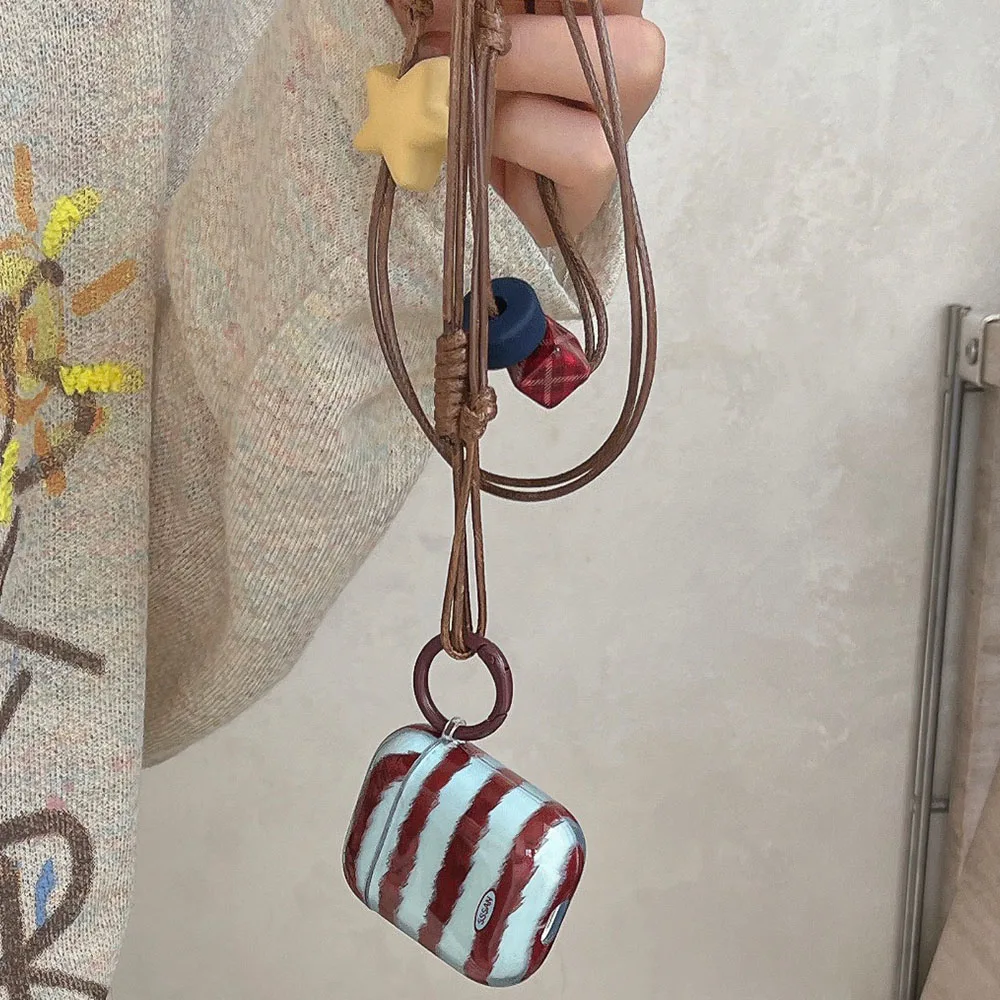 جراب سماعة أذن ناعم بطباعة الفهد لسماعات الأذن ، غلاف واقي لسماعات الأذن 1 ، 2 ، 3 ، Pro 2 ، غطاء سماعة رأس بلوتوث ، كوريا