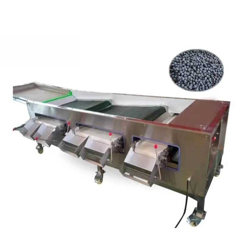 Electric Blueberry Sorting Machine Automatic Blueberry Grading Machine Customized