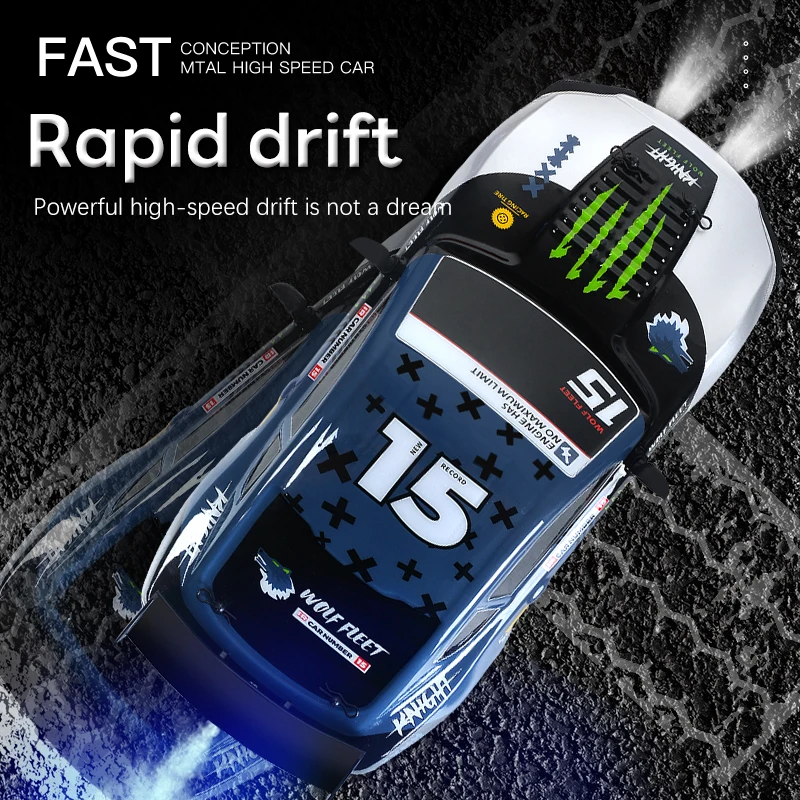 

1:24/1:16 4WD RC 2.4G Racing Cars High-speed Drift Car Lighting Spray Sound Remote Control Race Car Toys for Boys Birthday Gifts