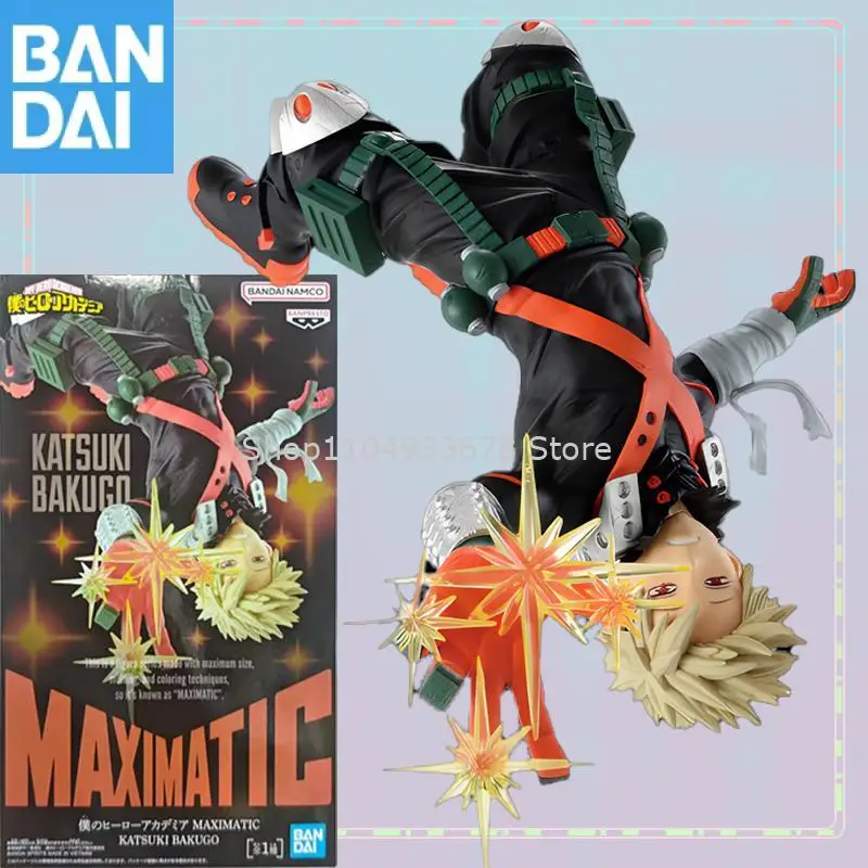 

Bandai Namco Banpresto My Hero Academia Maximatic Katsuki Bakugo в наличии, оригинальная фигурка, модель, коллекционная фигурка, игрушки