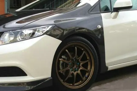 

suitable for For Honda 9th Generation Civic 2012-2014 FB2 FB4 FB6 JS Style Vented Wider Front Fender +20mm