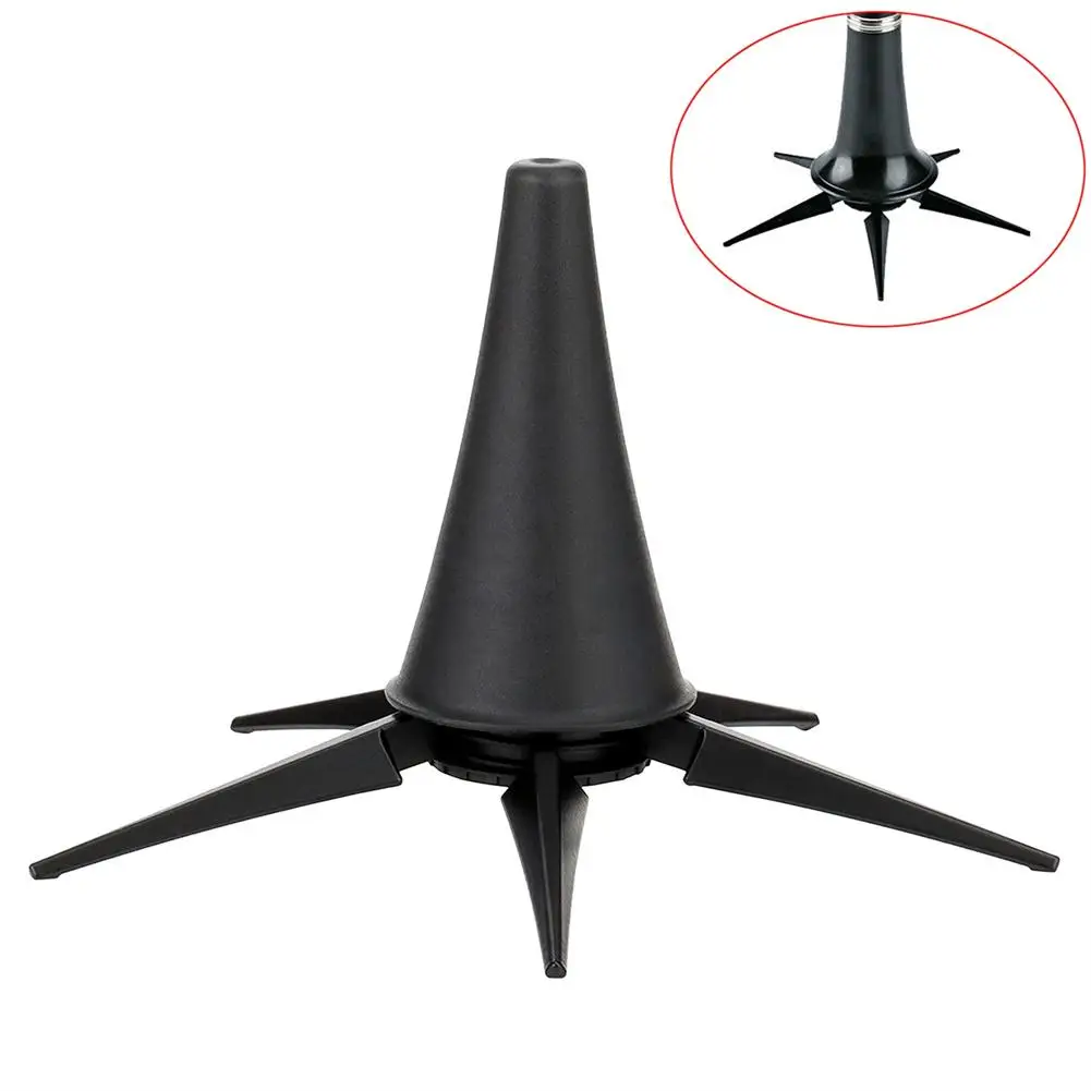 

Black Portable Clarinet Stand Holder Foldable Support Metal 5-Leg Stand Wind Instrument Accessories For A, B Clarinet Instrument
