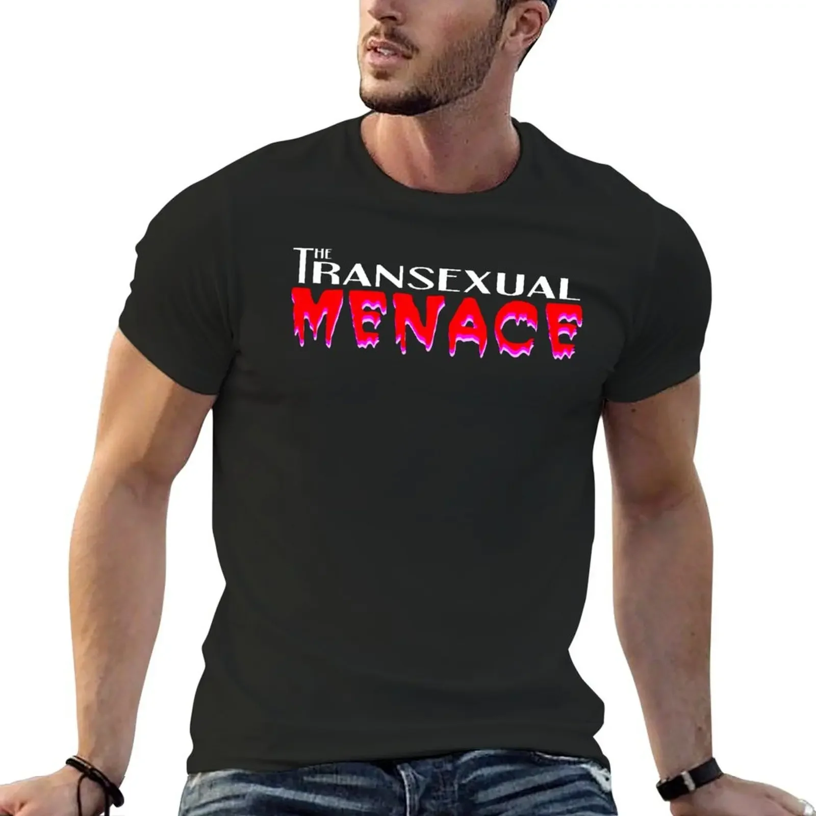 The Transexual Menace (Mimeographic History) T-Shirt summer top vintage anime shirt heavyweights oversized t shirts for men