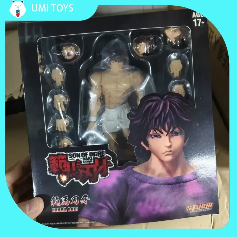 

1/12 масштаб аниме Баки Ханама Они фигурку настоящий человек сборная модель фигурка офисное украшение для рабочего стола украшения собирать подарок