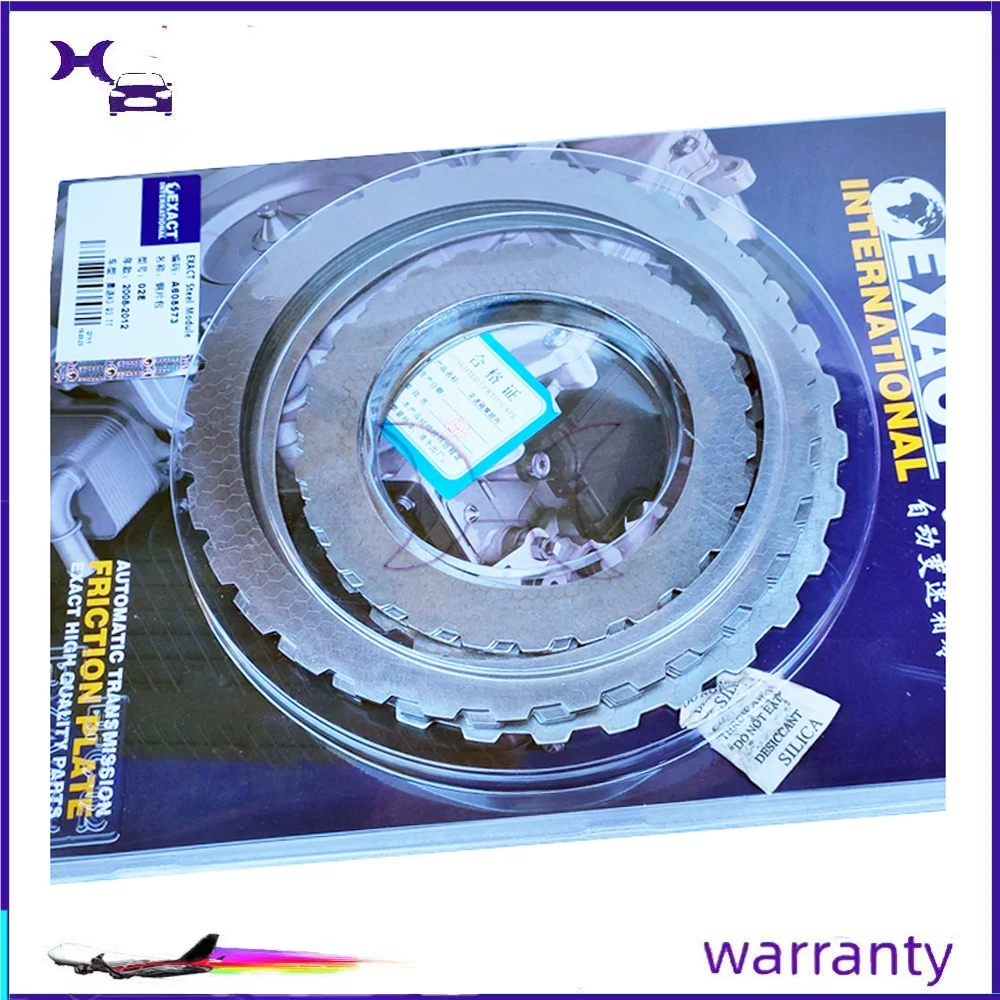 Transmission Clutch Steel Plates Kit 02E DQ250 DSG For Audi A3 Q3 TT VW Gearbox Repair