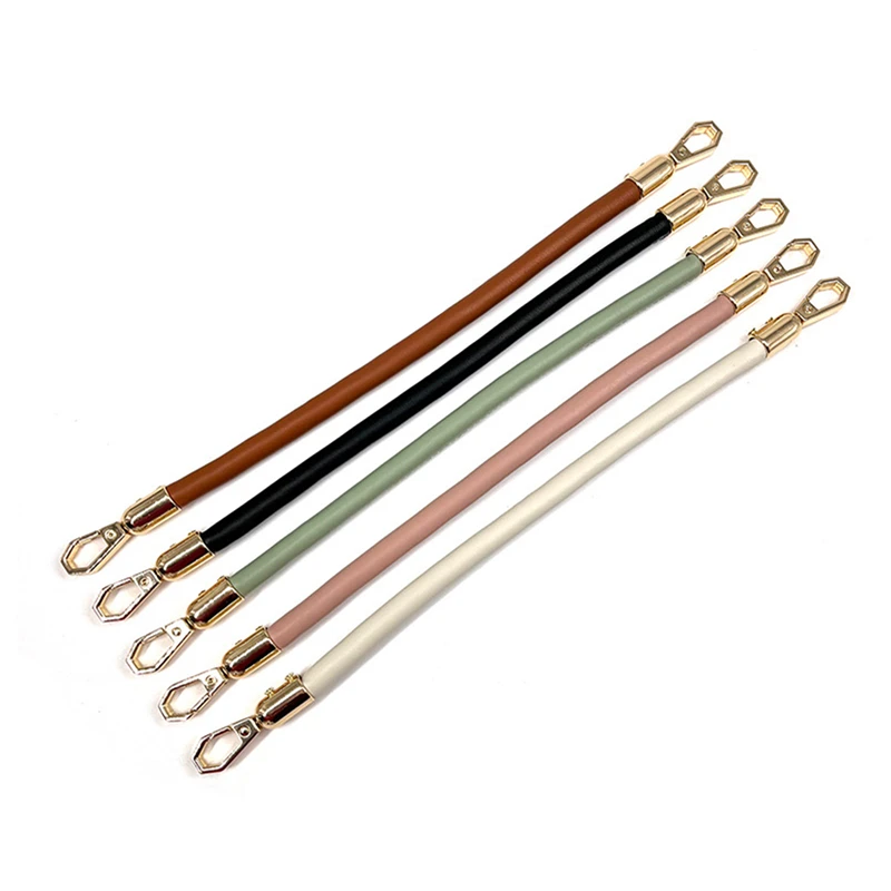 30 سنتيمتر بولي Leather الجلود مضفر حقيبة كتف حزام حقيبة مقابض قصيرة DIY بها بنفسك استبدال محفظة مقبض لملحقات حزام حقيبة اليد #4