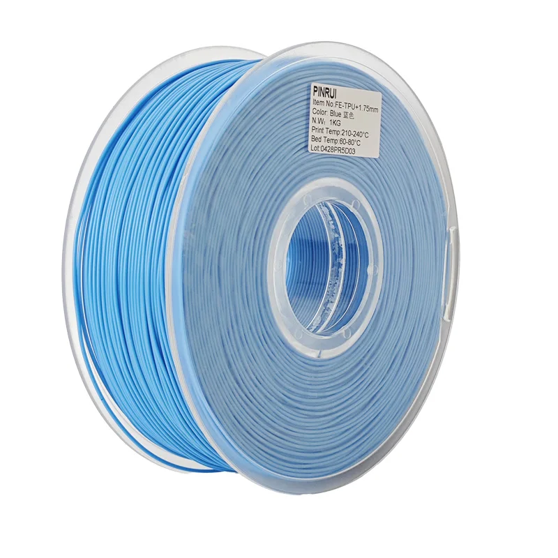 Airless Basketballs Special 3D Printing Consumables ,Flexible 3D Printer Filament PEBA for Hollow Bouncing Balls
