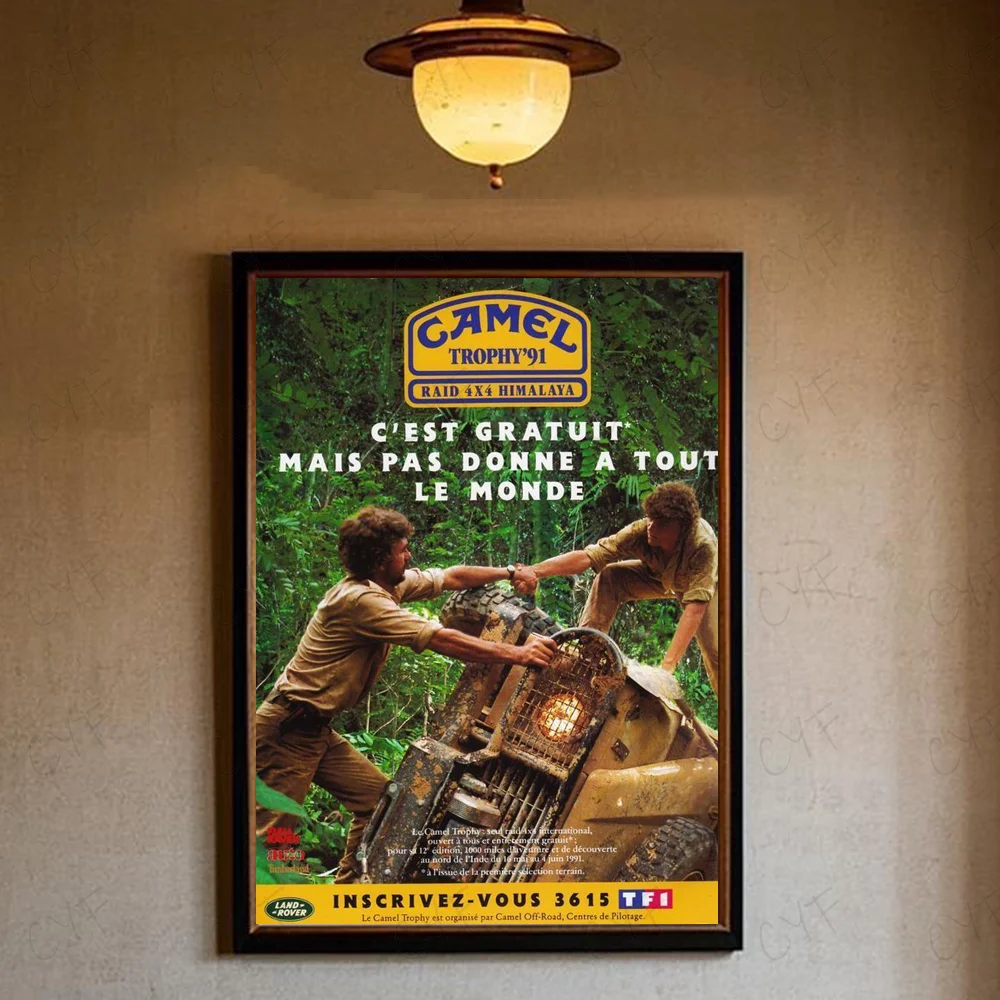 camel trophy cigarettes From 1980 to 1998, the transformed amateur drivers into elite expeditioners, sending Sandglow Yellow Land Rovers across some of the most hostile terrain on Earth, from the Amazon and Sumatra Crafted from durable nylon NOS 80s Vintage Camel Pro