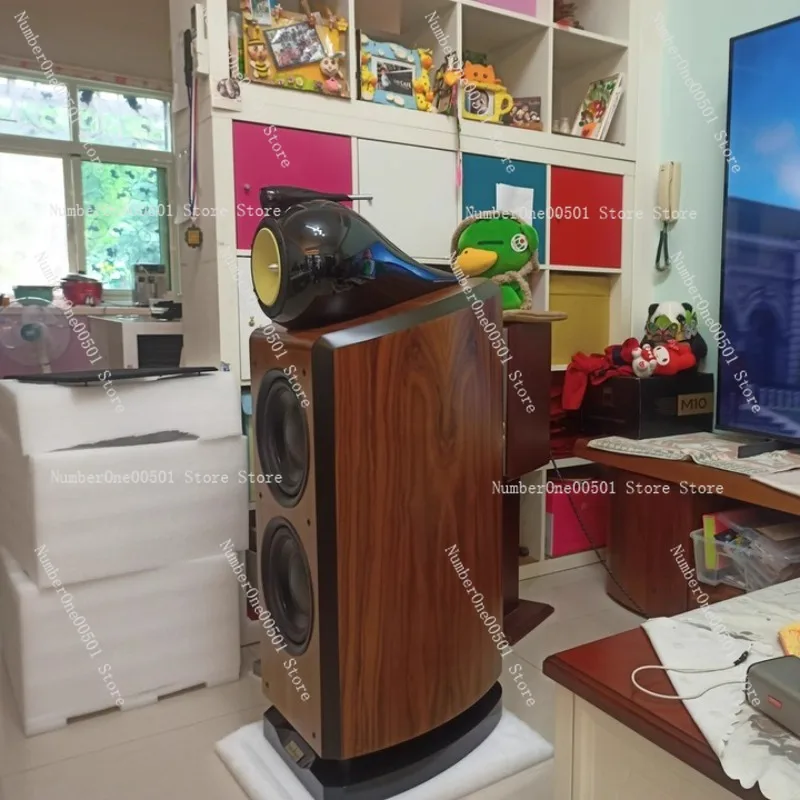 

M10 fourth generation Nautilus M10 Hi End Floor Standing Speaker Dual 10 Woofer 3 Way HiFi Speaker System