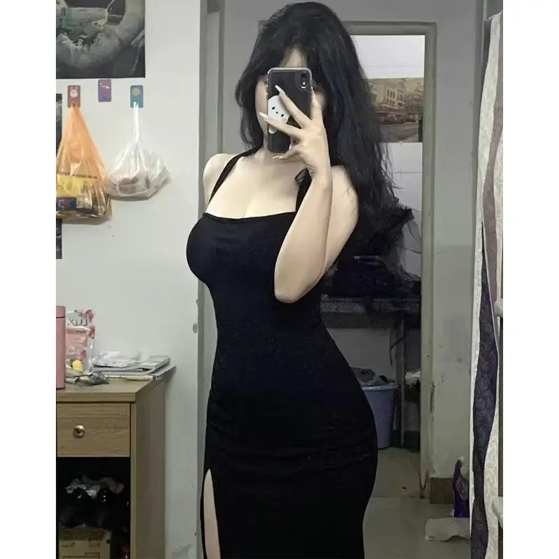 Vestidos sem mangas das mulheres para a mulher festa de casamento primavera boêmio vestido bloqueando fofo em camadas mori menina fairycore piquenique picante