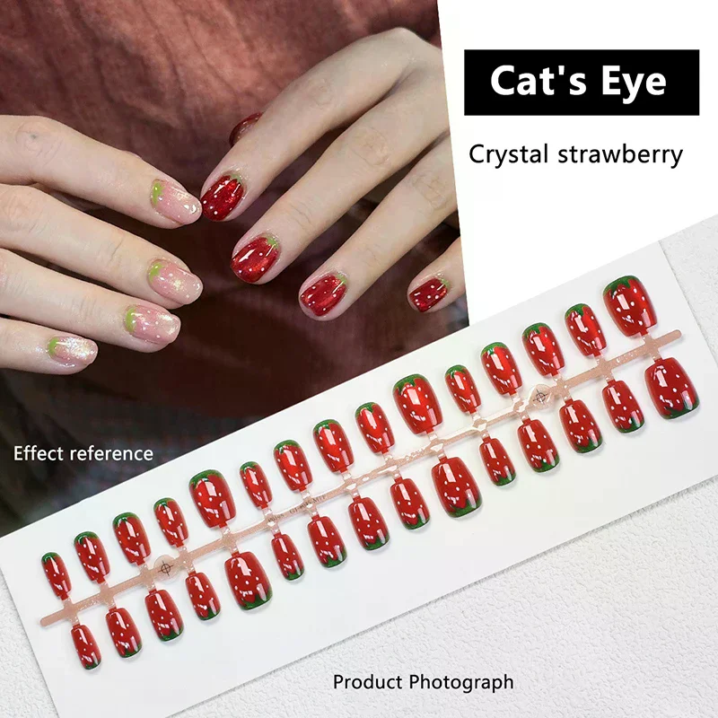 Cat Eye False Nails Wearing Ar - đánh giá và giá Nail Art Cat Eye Simple