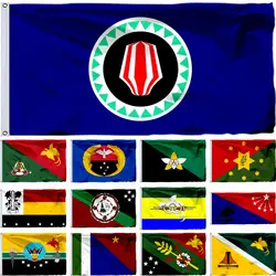 Papua New Guinea Flag 21X14CM 45X30CM 3X5FT Autonomous Region of Bougainville Banner Central Province Chimbu East Sepik Jiwaka