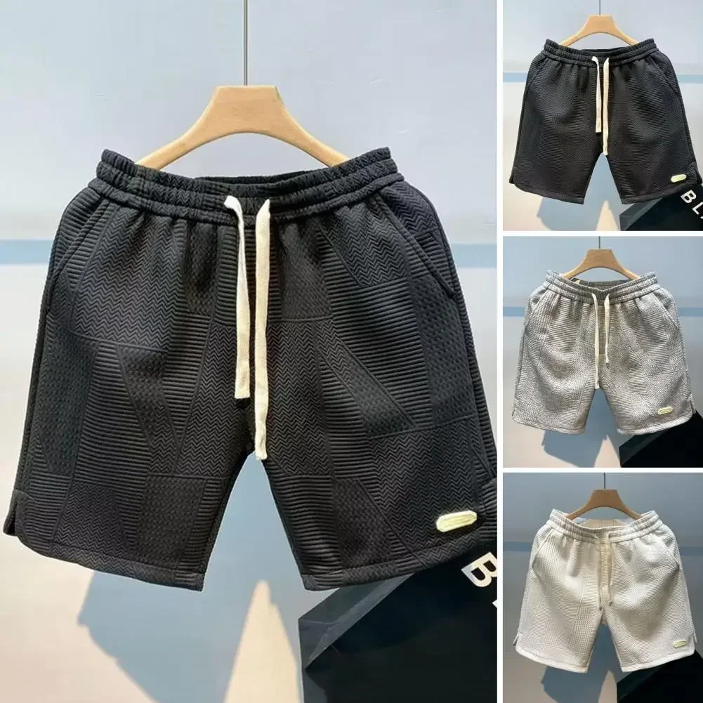 Men\'s Casual Shorts Korean Summer Sports Shorts High Quality Men\'s Clothing Harajuku High Street Drawstring Short Pants New 2023