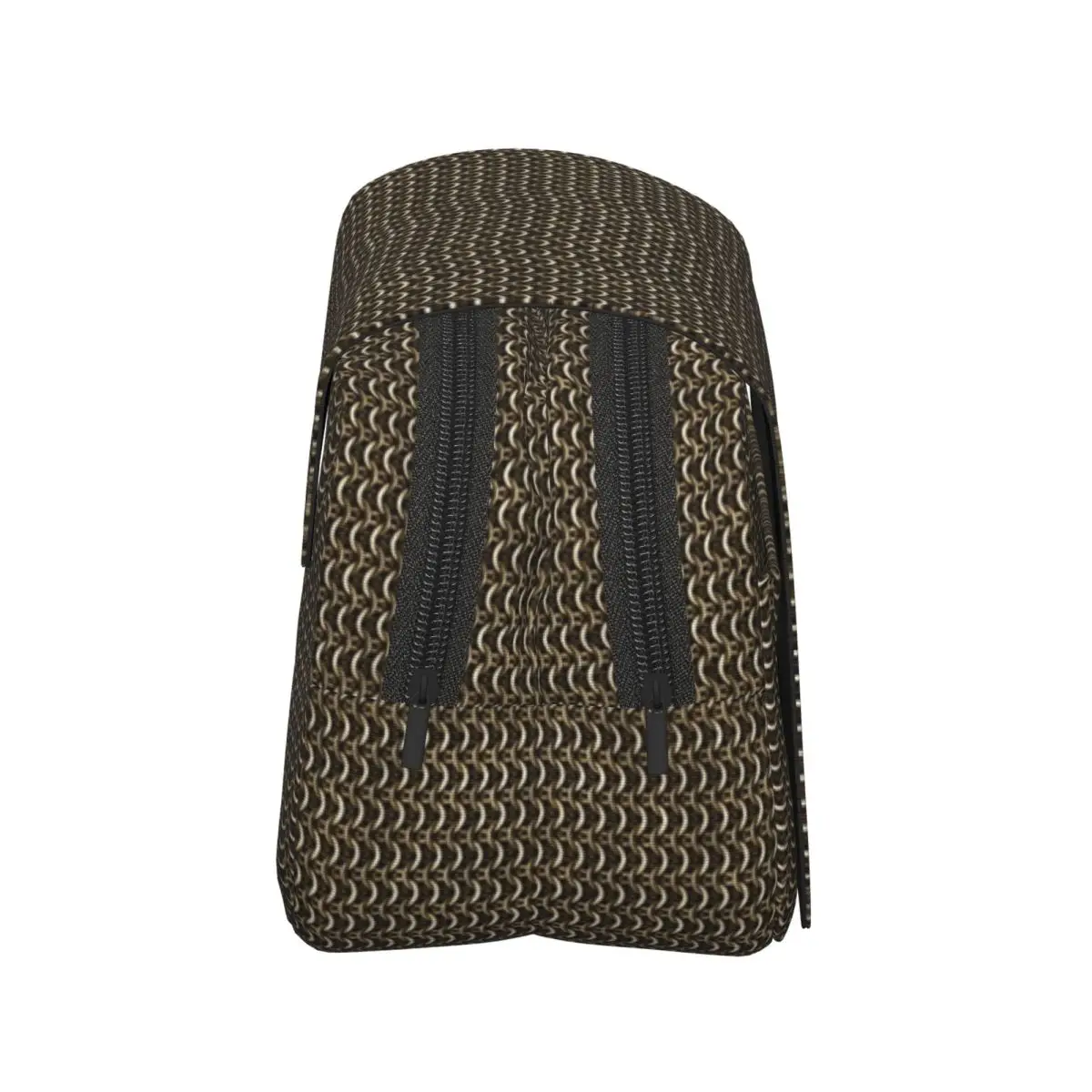 Metal Chainmail Medieval Armor Pencil Case Pencil Pouch Hard Shell Leather Large Capacity Pen Box Pencil Bag for Kids Gifts