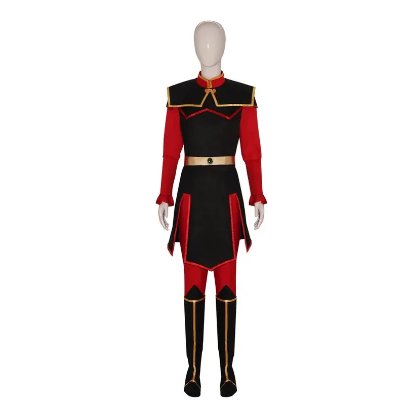 Bear's Home Anime Aar The Last Airbender Azula مجموعات أزياء تنكرية شعر مستعار لحفلات الهالوين كرنفال Clo جديد 2025