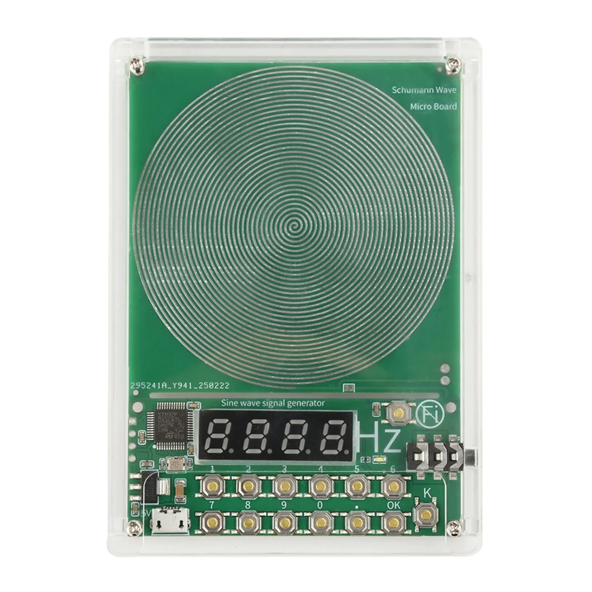 

A002 DC 5V 0.01Hz-100000Hz Adjustable Frequency Wave Generator Sine Wave Signal Generator