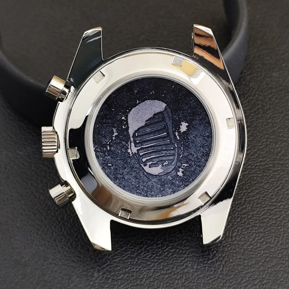 39.7mm ステンレススチールケースは、VK63、VK63A、VK64ムーブメントに