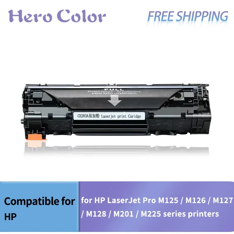

CF283A 283A 283 совместимый картридж с тонером для HP LaserJet Pro M201dw M201n M127NF M125 M126 M127 M128 M201 M225