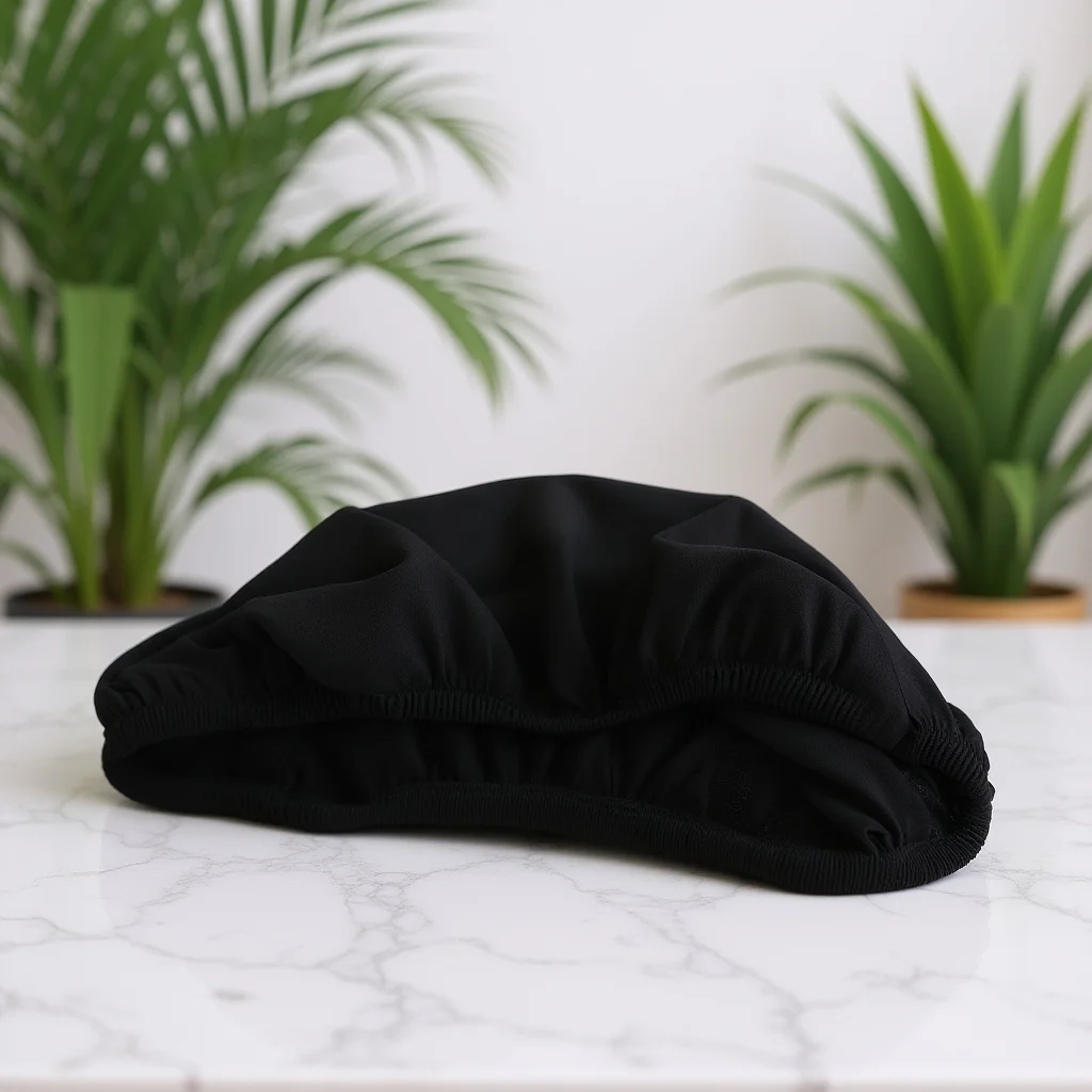 Black Toilet Tank Lid Cover Universal Fit Washable Anti Dust Moisture Resistant Non Slip Secure Fit Bathroom Upgrade Essential