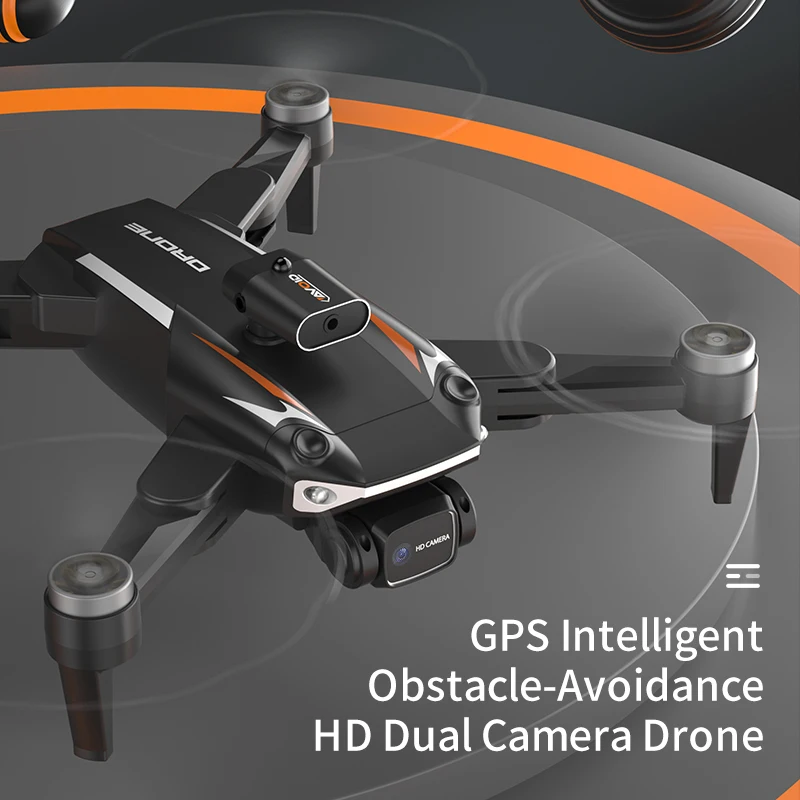 JJRC X25 GPS RC Drone w/ Intelligent Obstacle Avoidance Brushless Motor WiFi FPV 4K Dual HD Cams GPS Return RC Quadcopter Drone