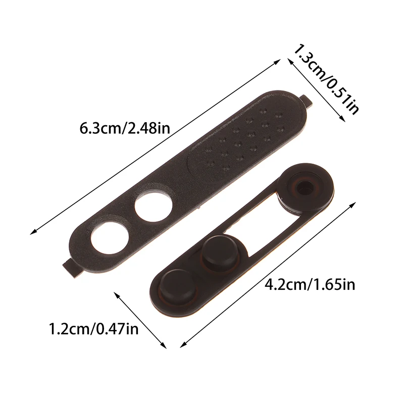 1Pair PTT Button Lock And PTT Rubber Key For XIR P3688 DEP450 DP1400 Etc Radio Walkie Talkie Repair Kits