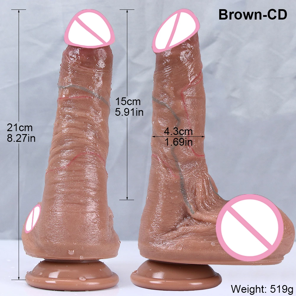 3Colors Super Realistic Makeup Dildo Real Veins Penis Perfect Texture Big Sexual Adults Product Anal Sex Toys For Woman Sexyshop