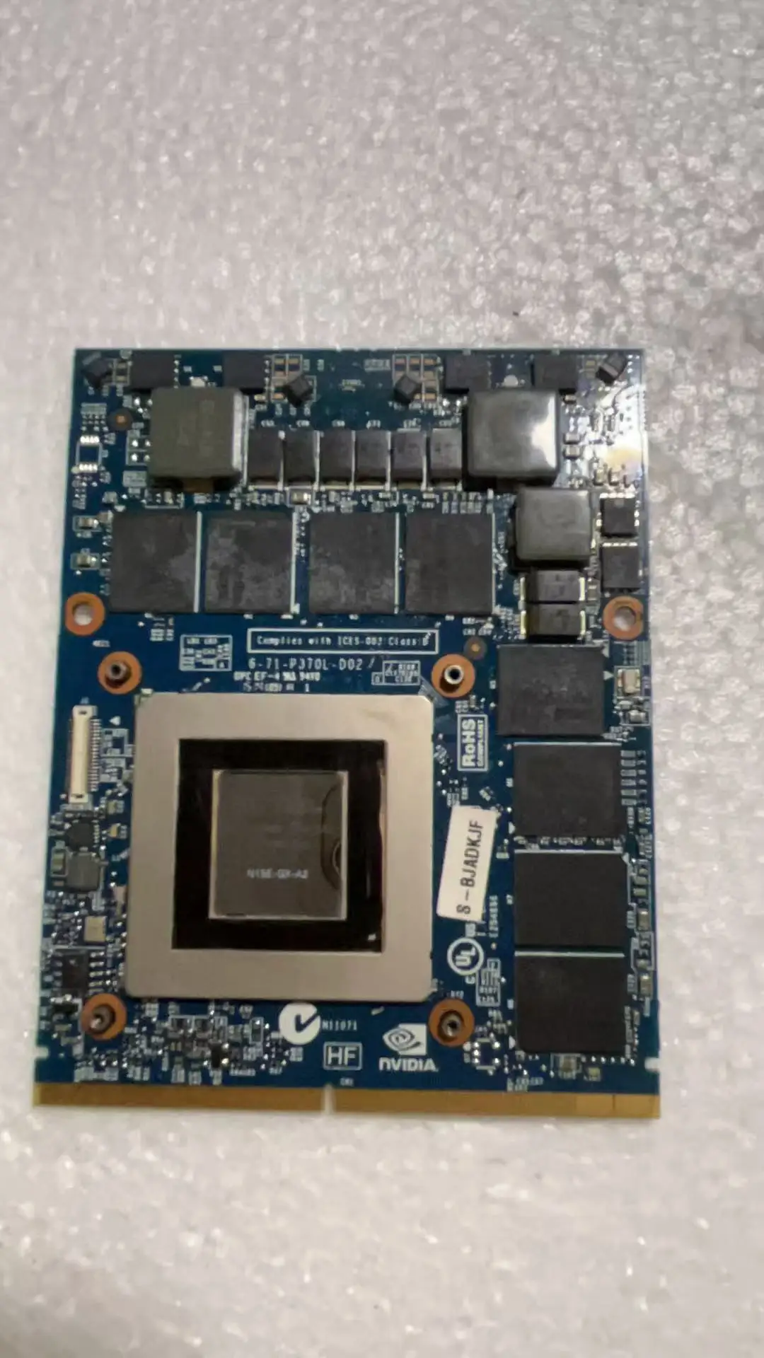 MXM GTX880M 8GB GPU For A1312 M6800 M7800 8870W