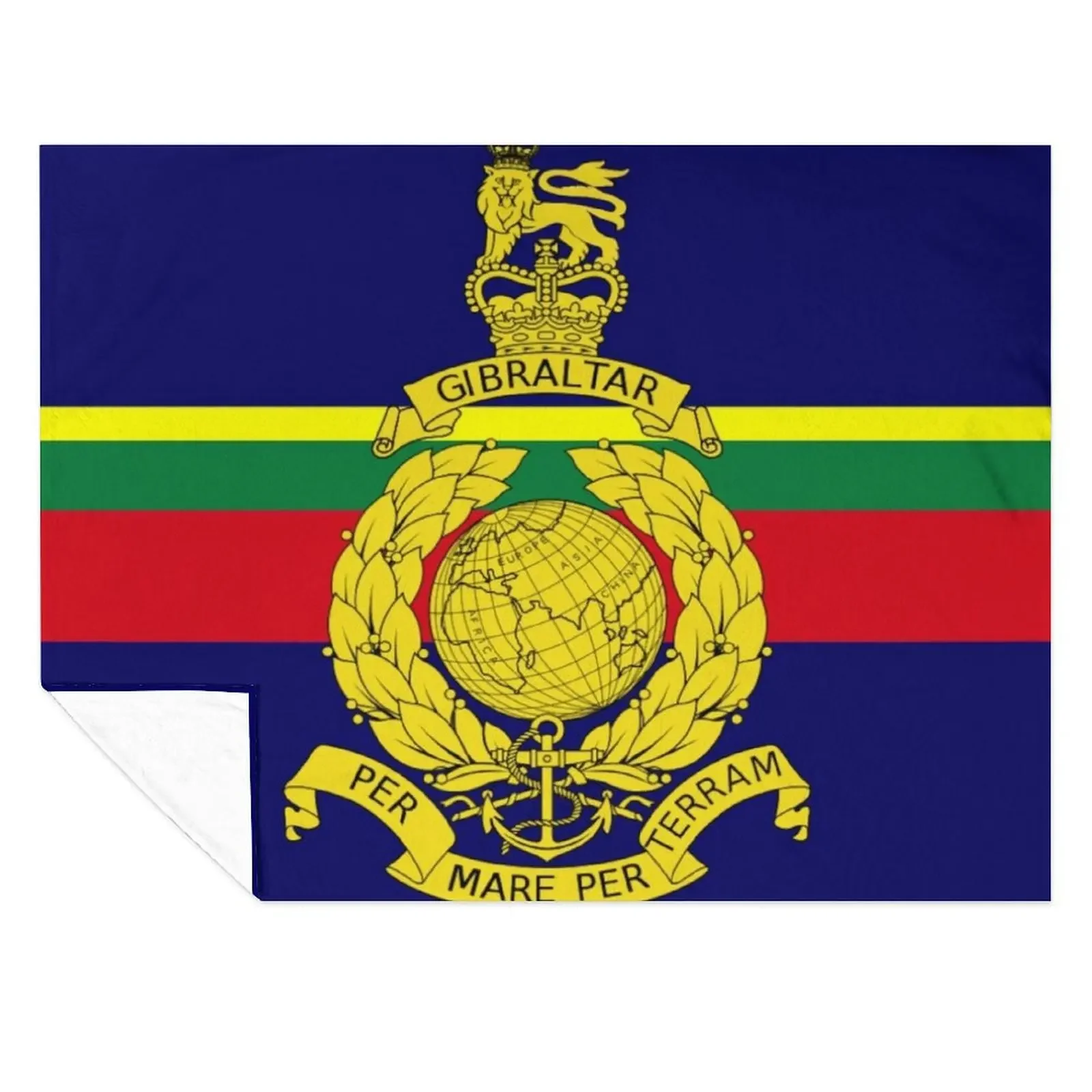 

Flag of the Corps of Royal Marines Throw Blanket Fashion Sofas Decorative Throw Blankets For Baby Soft Blankets
