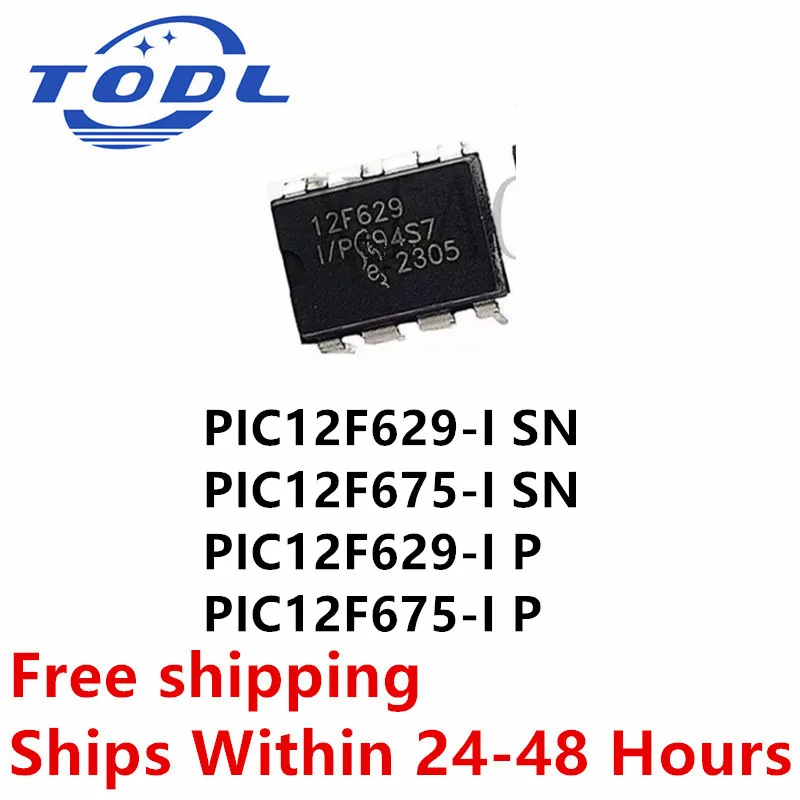 (1piece) 100% New PIC12F675-I/SN PIC12F629-I/SN PIC12F629-I/P PIC12F675-I/P PIC12F675 PIC12F629 12F675 12F629 DIP8 sop8