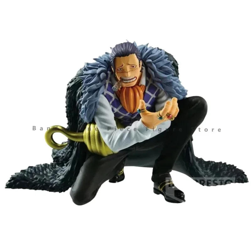 W magazynie oryginalny Bandai BANPRESTO One Piece BRC Sir krokodyl figurki animacja zabawki prezenty Model kolekcjonerski Anime Hobby