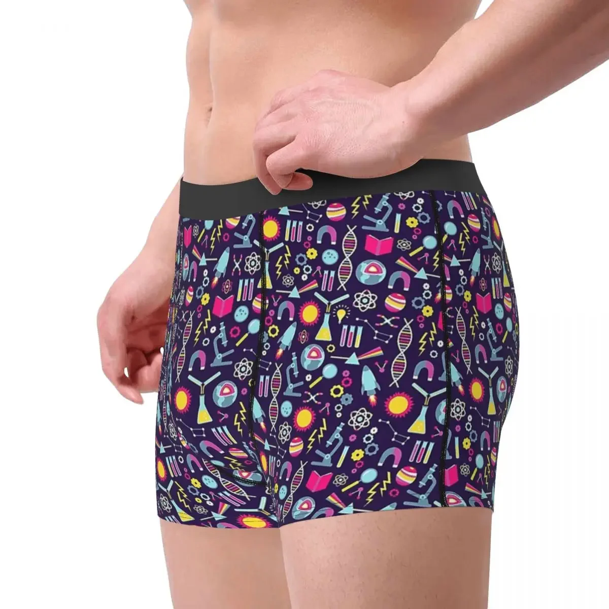 Doctor Medical Nurse Hospital Science Studies Underpants Cotton Panties Male Underwear Print Shorts Boxer Briefs