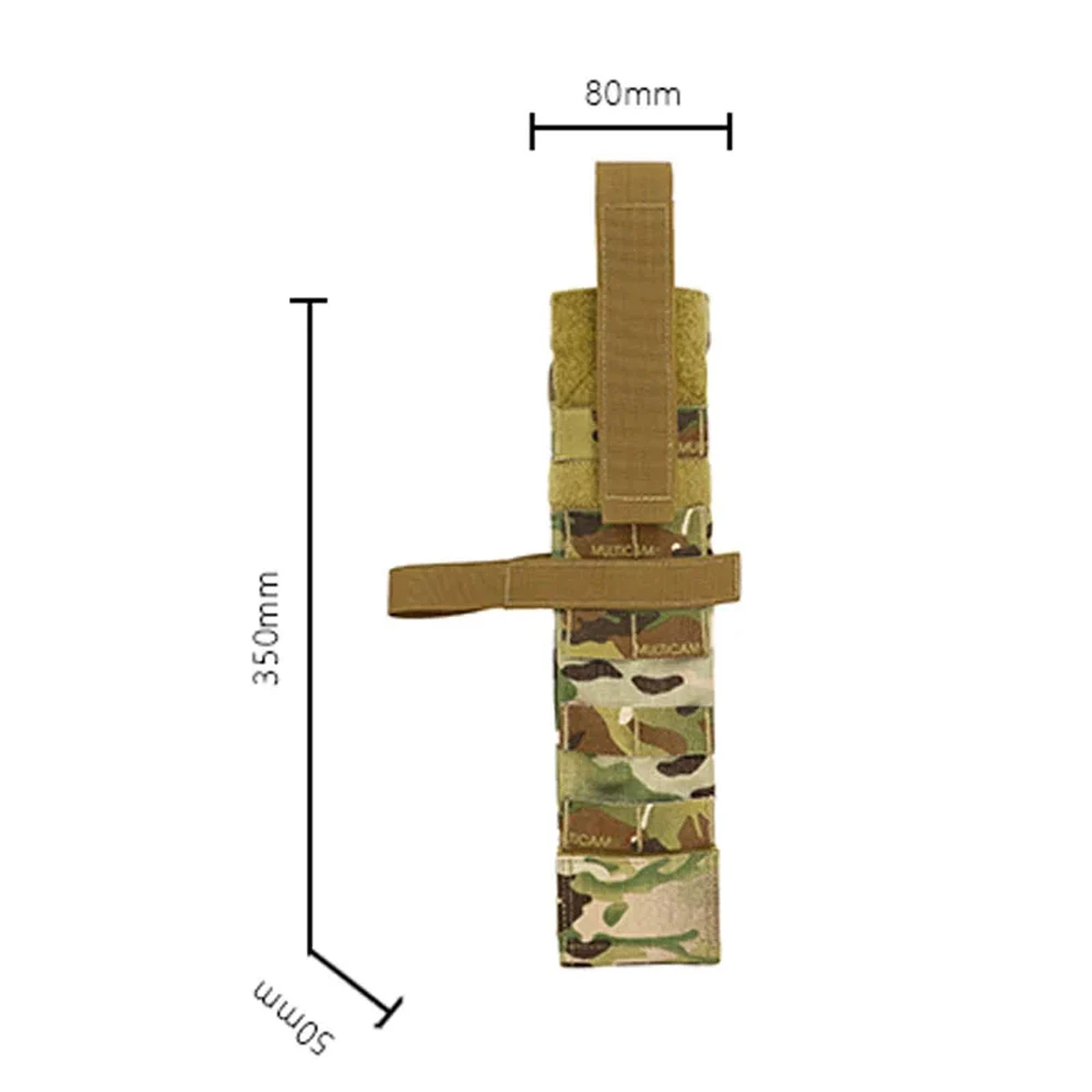 Bolsa para herramientas de rotura al aire libre, soporte de carga, Kit de herramientas de tira larga, bolsa de accesorios multiusos MOLLE