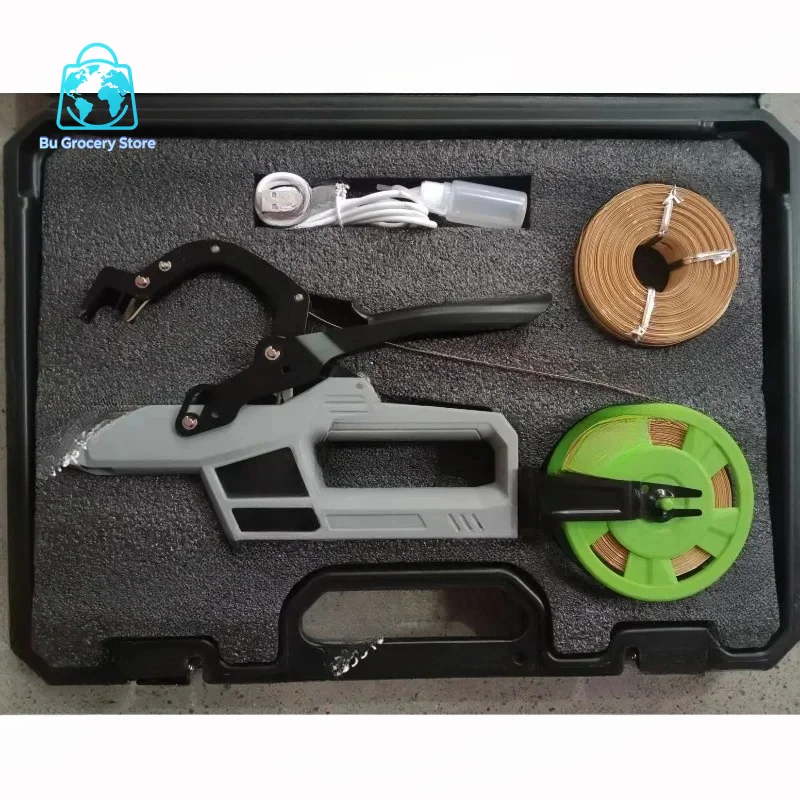 Electric Branch Binding Machine  Plant Branch Tying Binding  Tool Grape Kiwi Tomato Vines Tied Branch Binding Device