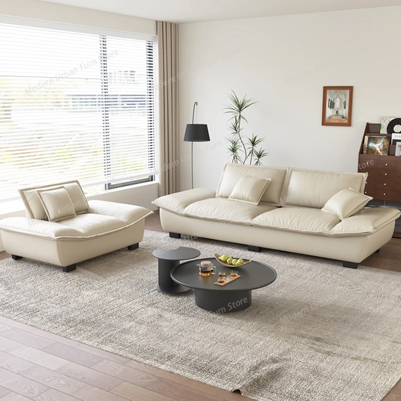 

Puffs Minimalist Living Room Sofas Recliner Modern Nordic Cloud Living Room Sofas Replica Relaxing Muebles Postmodern Furniture