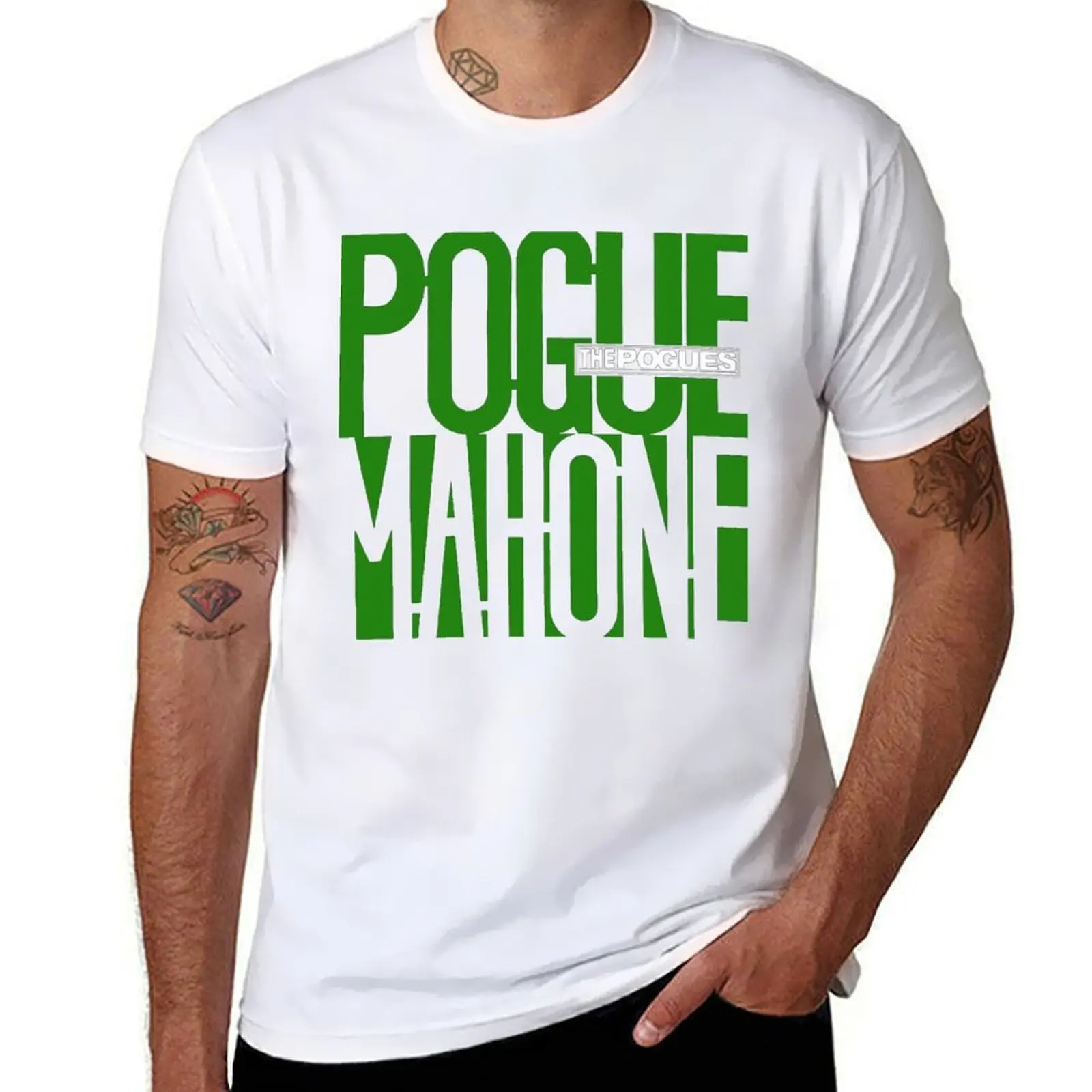 

Pogues T-Shirt man t shirt summer man t shirts cotton T-Shirt