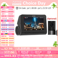 70mai A800S Dash Cam 4K UHD Cinema-quality Built-in GPS ADAS 70mai 4K Front Cam A800S Support 24H Parking Support Rear Cam