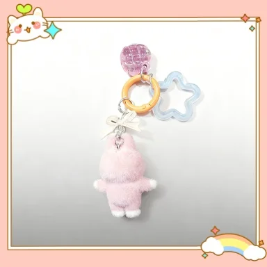 لطيف BUBU الكرتون المفاتيح Kawaii أنيمي حقيبة قلادة سيارة طالب عطلة هدية عيد ميلاد