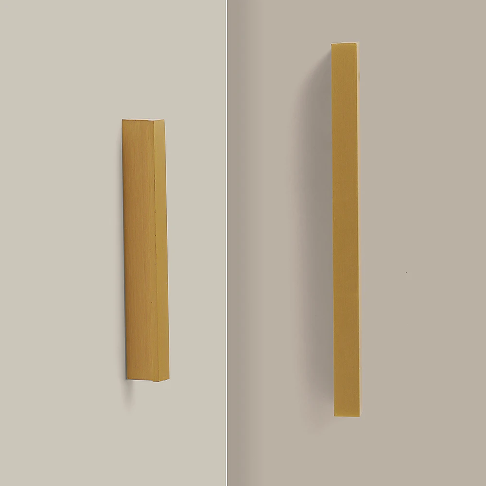 SAILANKA Brass Furniture Long Handles Modern Nordic Wardrobe Dresser Cupboard Square Cabinet Drawer Guarda Roupa Pulls Knobs