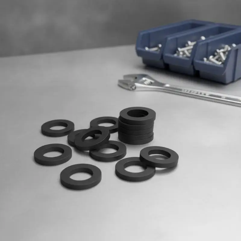 20/50 Pcs Universal Rubber O-Rings 4-Section Standard Seals for Corrugated Pipes Garden Irrigation