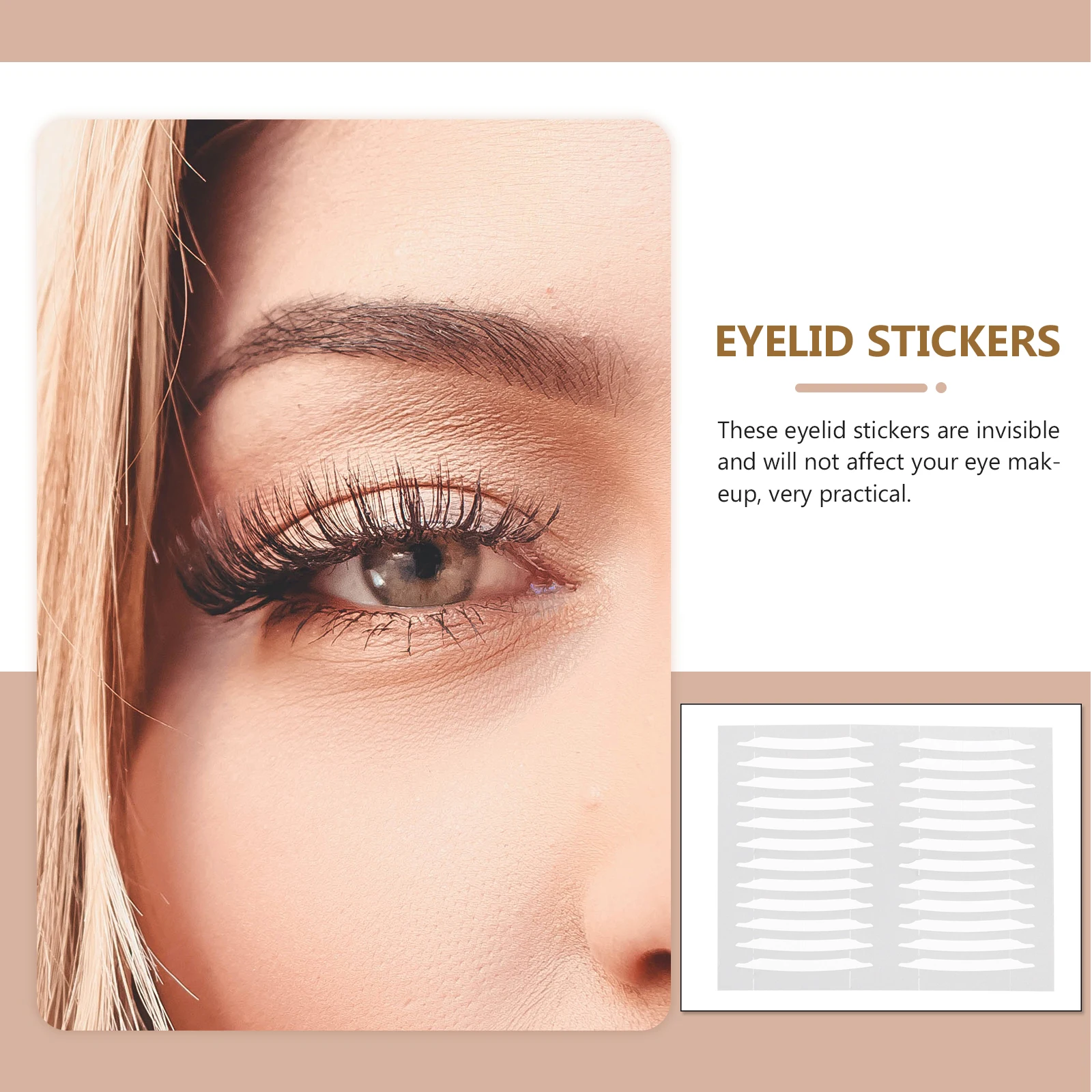 30 stuks dubbele ooglidstickers onzichtbare ooglidtapes natuurlijke patches non-stick make-up tool eenvoudig aan te brengen geen pijn oog voor perfect