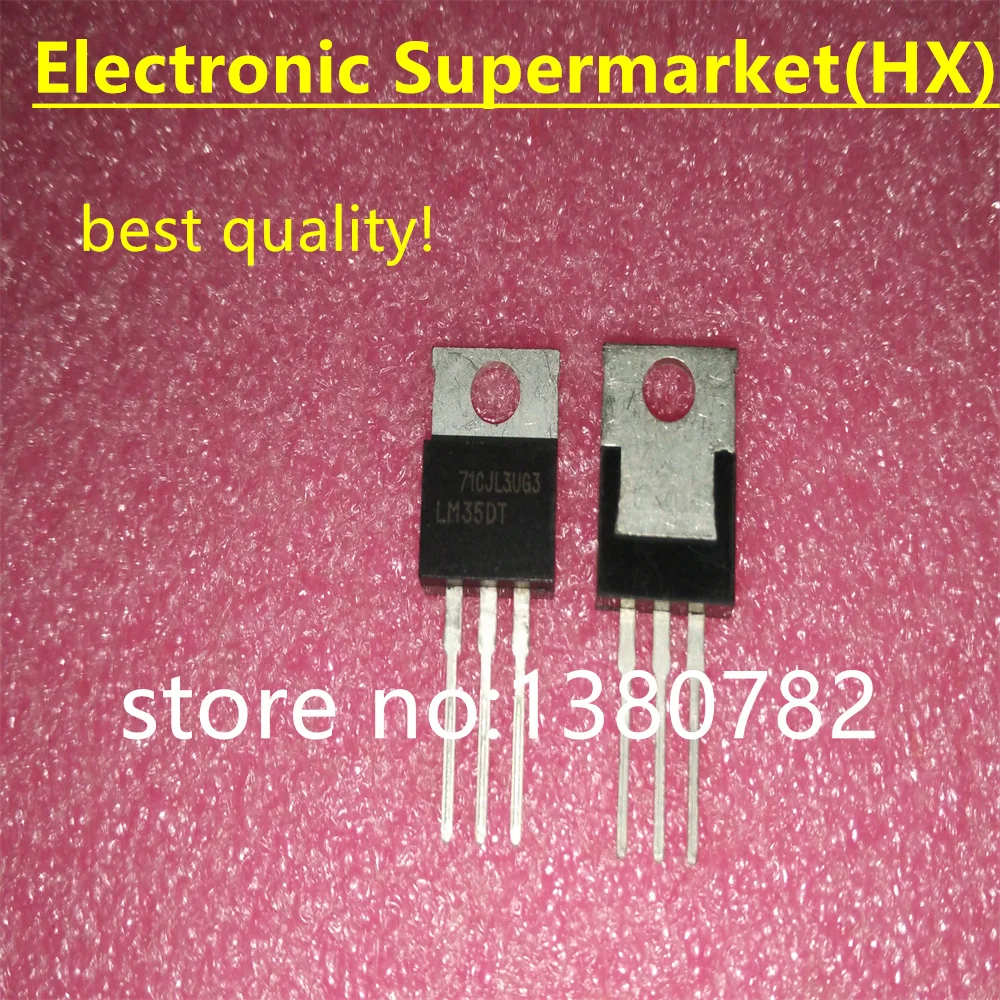 

Free Shipping 10pcs/lots LM35DT LM35 TO220 IC In stock!