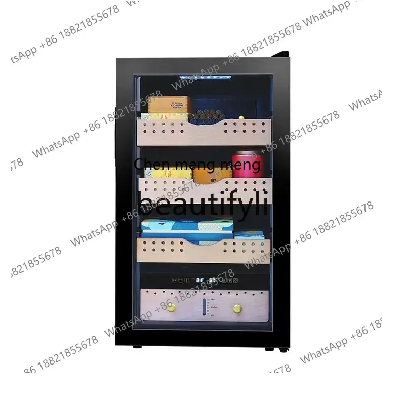 Z189 a56 Constant Temperature and Humidity Single Door Cigar Cabinet Single Temperature Intelligent Display Cigar Cabinet