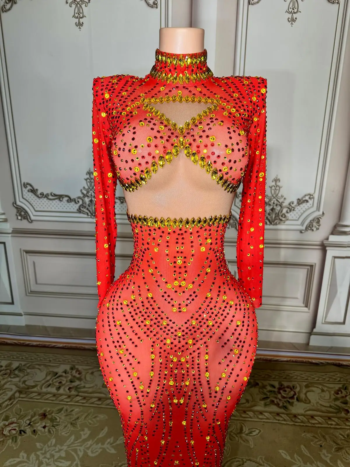 

New styles of evening gowns for nightclubs sexy nightwear for nightclubs KTV beauties' evening gowns