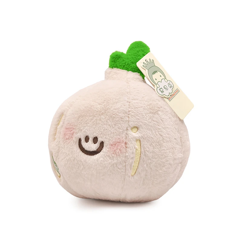 19-26 سنتيمتر الكرتون محاكاة البصل الزنجبيل الثوم الخضار سلسلة أفخم دمية Kawaii الخضار دمية عيد الميلاد الديكور هدية #4